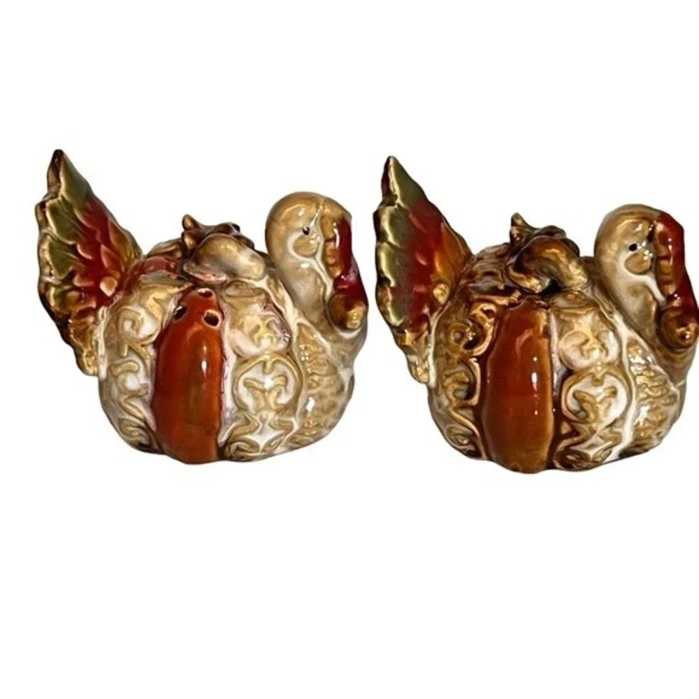Turkey Salt & Pepper‎ Shakers Thanksgiving Christmas